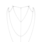 Ланцюжок для спини Bijoux Indiscrets Magnifique Back and Cleavage Chain - Silver