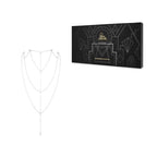 Ланцюжок для спини Bijoux Indiscrets Magnifique Back and Cleavage Chain - Silver