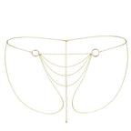 Ланцюжок-трусики Bijoux Indiscrets Magnifique Bikini Chain – Gold, прикраса для тіла