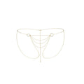 Bijoux Indiscrets (Іспанія) Ланцюжок-трусики Bijoux Indiscrets Magnifique Bikini Chain – Gold, прикраса для тіла