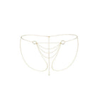 Ланцюжок-трусики Bijoux Indiscrets Magnifique Bikini Chain – Gold, прикраса для тіла
