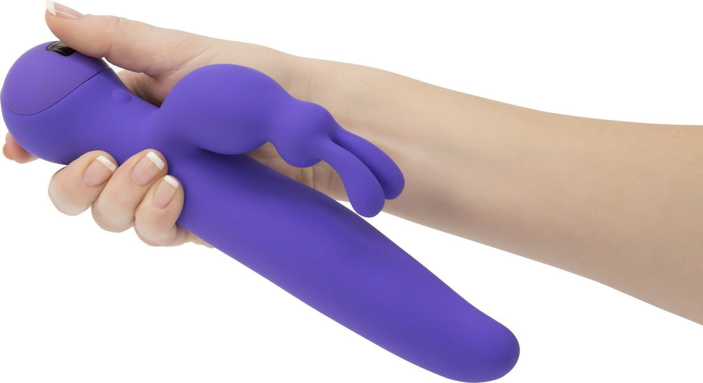 Swan (Канада) Вібратор-кролик з сенсорним управлінням і ротацією Touch by SWAN - Duo Purple, глибока вібрація