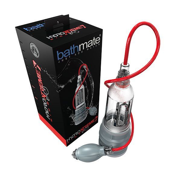 Bathmate (Великобританія) Гідропомпа Bathmate HydroXtreme 7 Wide Boy для члена довжиною від 12,5 до 18 см, діаметр до 5,5 см