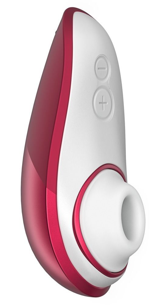 Womanizer (Німеччина) Вакуумний кліторальний стимулятор Womanizer Liberty Red, магнітна кришка, 2 насадки