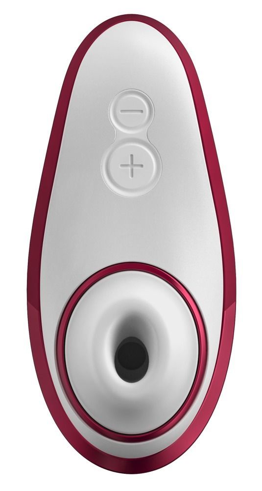 Womanizer (Німеччина) Вакуумний кліторальний стимулятор Womanizer Liberty Red, магнітна кришка, 2 насадки