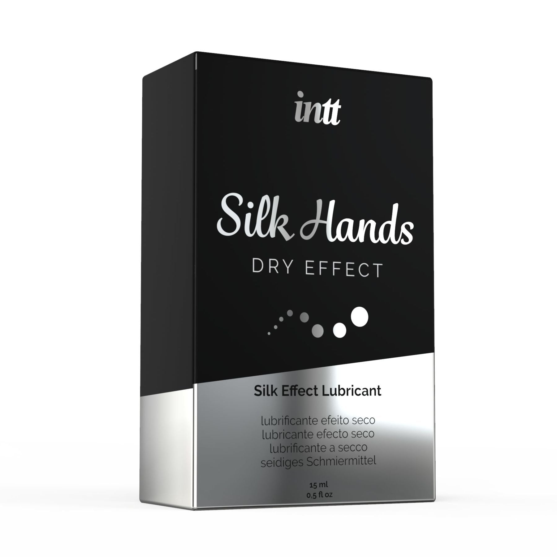 Intt (Бразилия-Португалия) Ультрагуста силіконова змазка Intt Silk Hands (15 мл) з матовим ефектом, шовковистий ефект