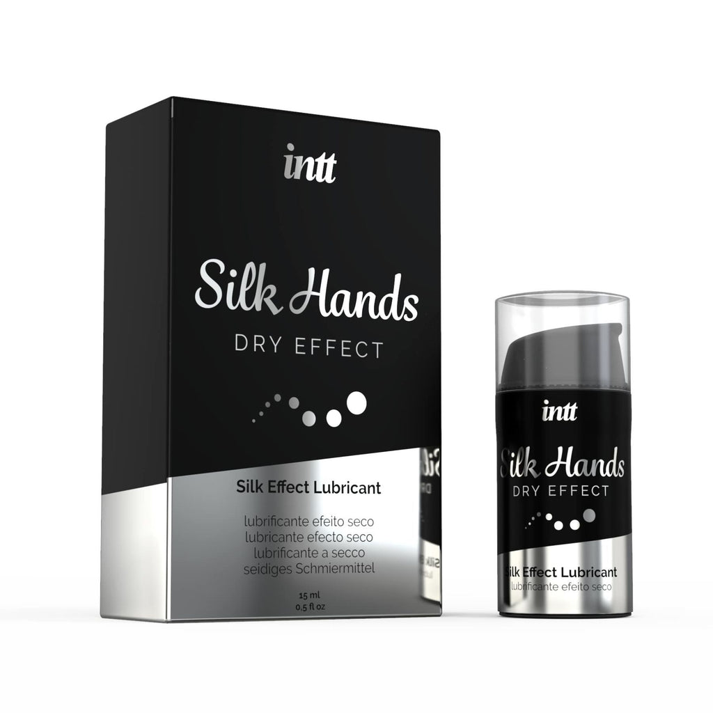 Intt (Бразилия-Португалия) Ультрагуста силіконова змазка Intt Silk Hands (15 мл) з матовим ефектом, шовковистий ефект