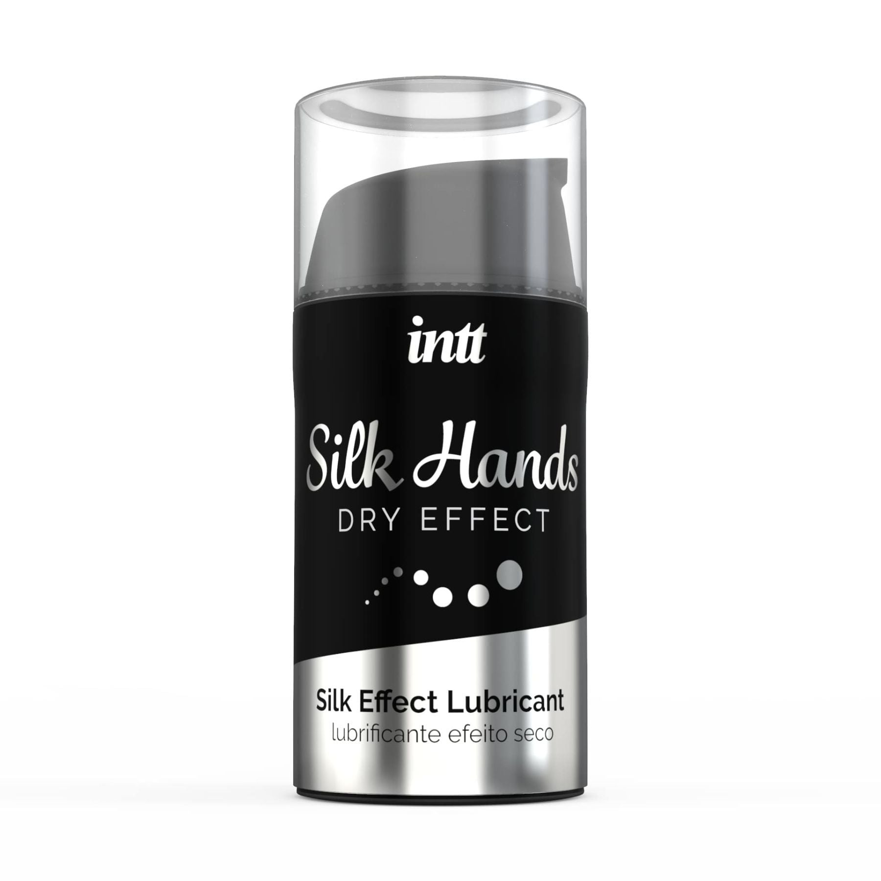 Intt (Бразилия-Португалия) Ультрагуста силіконова змазка Intt Silk Hands (15 мл) з матовим ефектом, шовковистий ефект