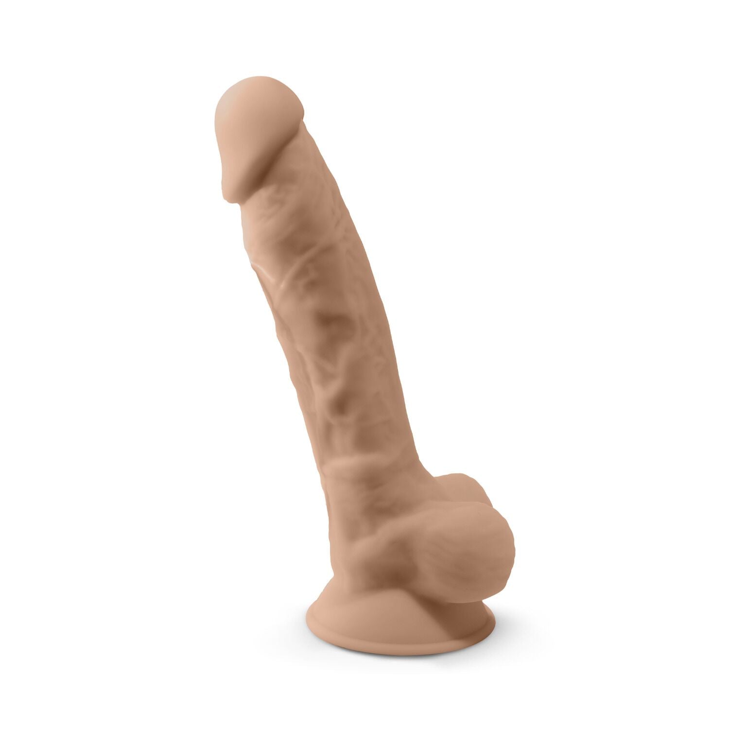 Фаллоимитатор SilexD Vetus Flesh (MODEL 1 size 8in), двухслойный, силикон + Silexpan, диаметр 4,2см