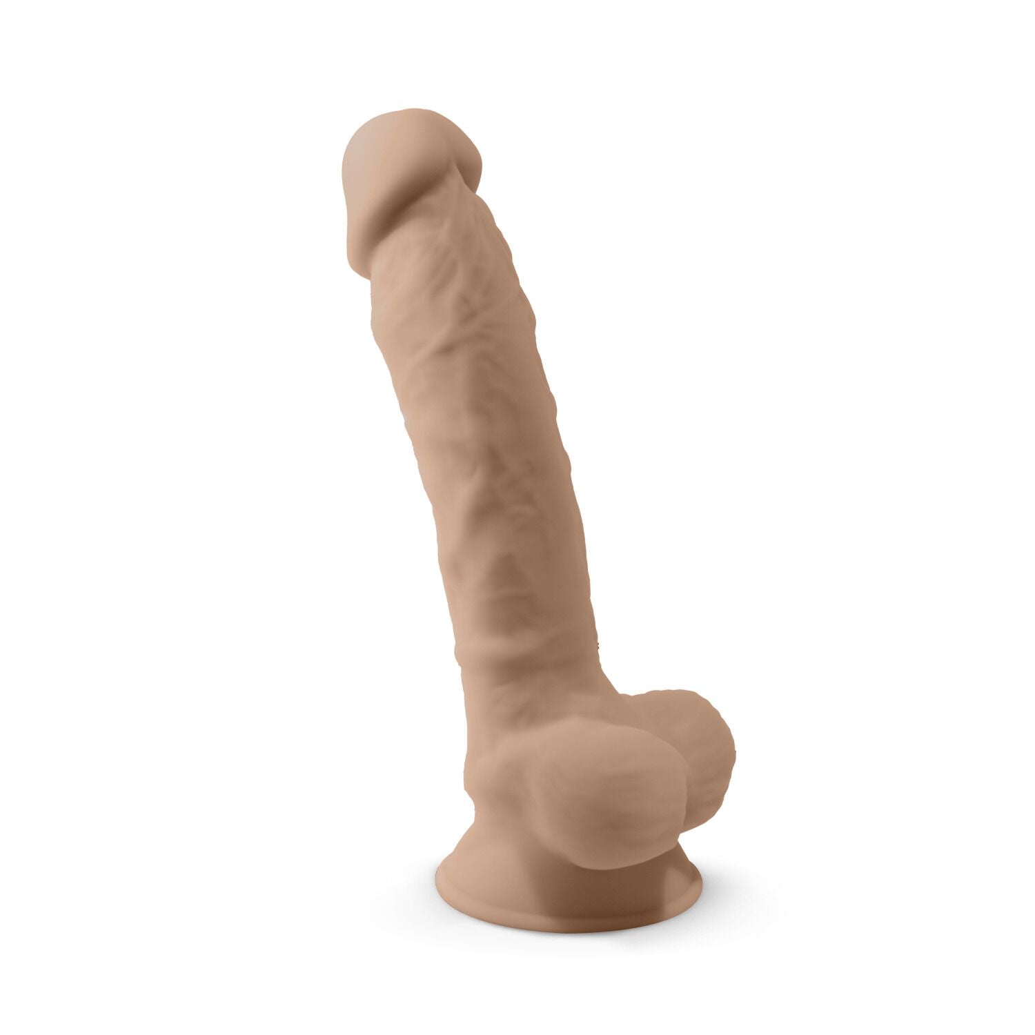 Фаллоимитатор SilexD Vetus Flesh (MODEL 1 size 8in), двухслойный, силикон + Silexpan, диаметр 4,2см