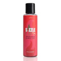 Sensuva (США) Зігрівальний масажний гель Sensuva Sizzle Lips Strawberry (125 мл), без цукру, їстівний