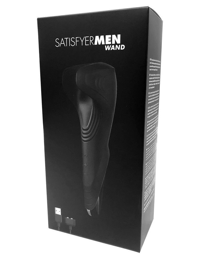 Мастурбатор Satisfyer Men Wand, многофункциональный, идеален для пар, вибро-минет