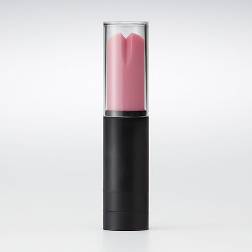 Вібратор-помада IROHA STICK Black, плавне збільшення потужності