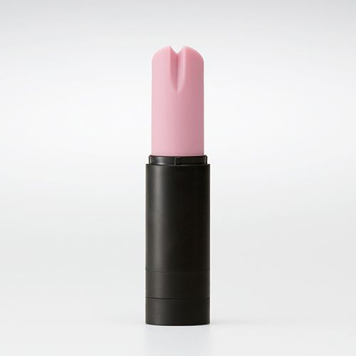 Вібратор-помада IROHA STICK Black, плавне збільшення потужності