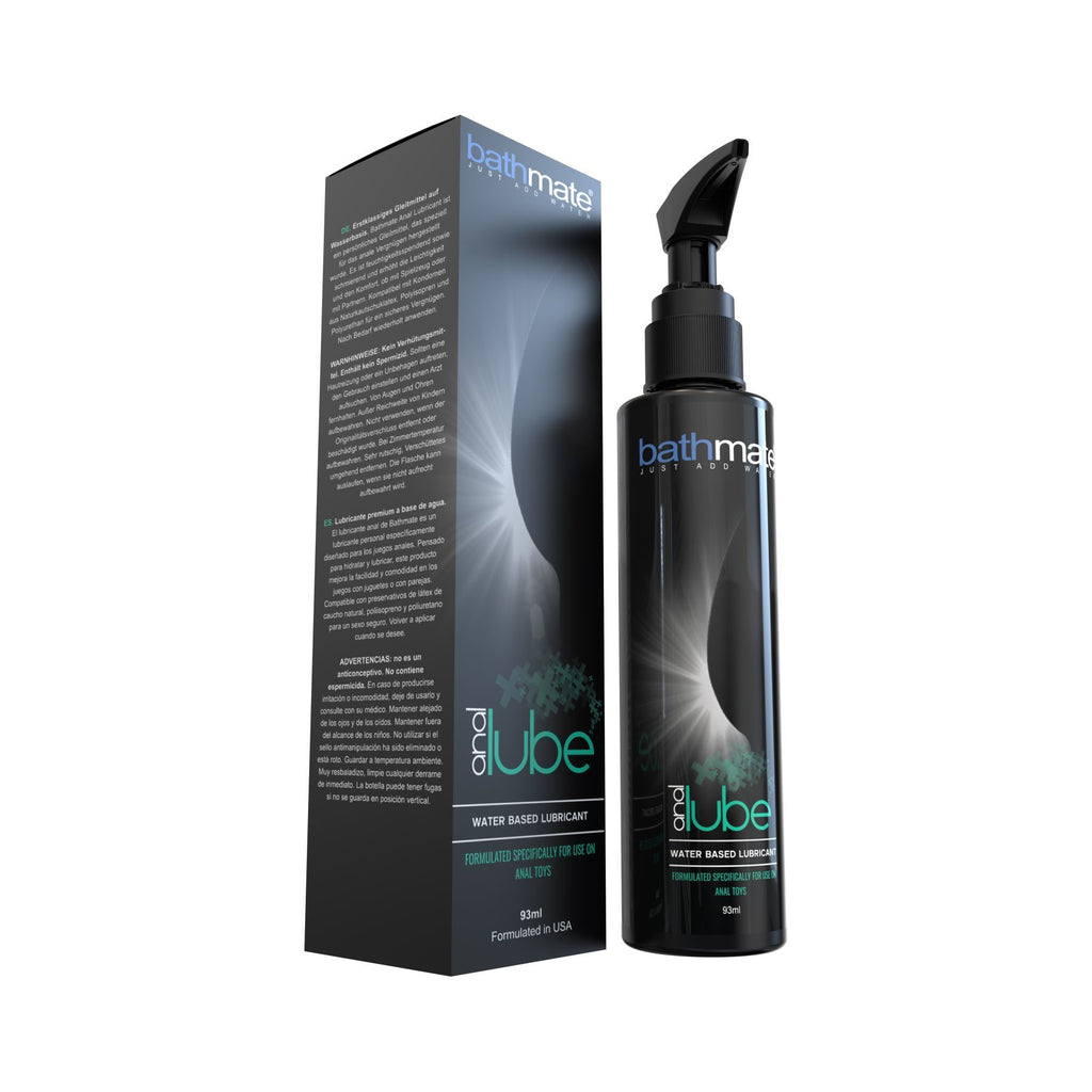 Bathmate (Великобританія) Анальна змазка Bathmate Anal Lube 93 мл на водній основі, супер для анальних іграшок