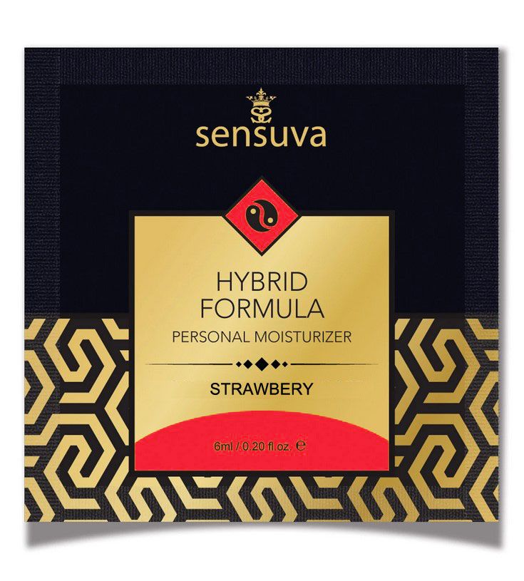 Sensuva (США) Пробник Sensuva - Hybrid Formula Strawberry (6 мл)