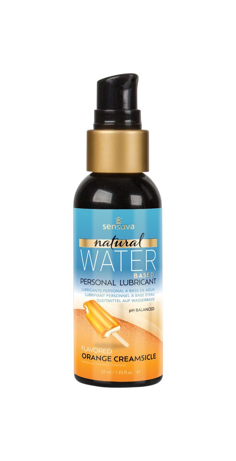 Sensuva (США) Змазка на водній основі Sensuva Natural WaterBased Orange Creamsicle 57 мл без гліцерину і парабенів