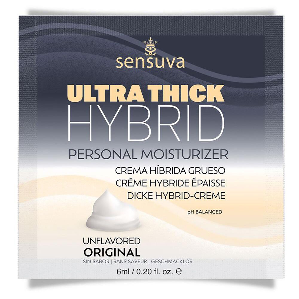 Sensuva (США) Пробник густої змазки Sensuva - Ultra-Thick Hybrid Formula (6 мл)