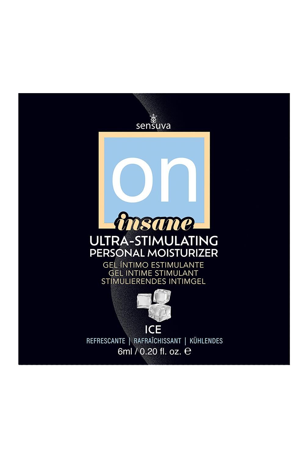 Sensuva (США) Пробник Sensuva - Ultra-Stimulating On Insane ICE (6 мл)