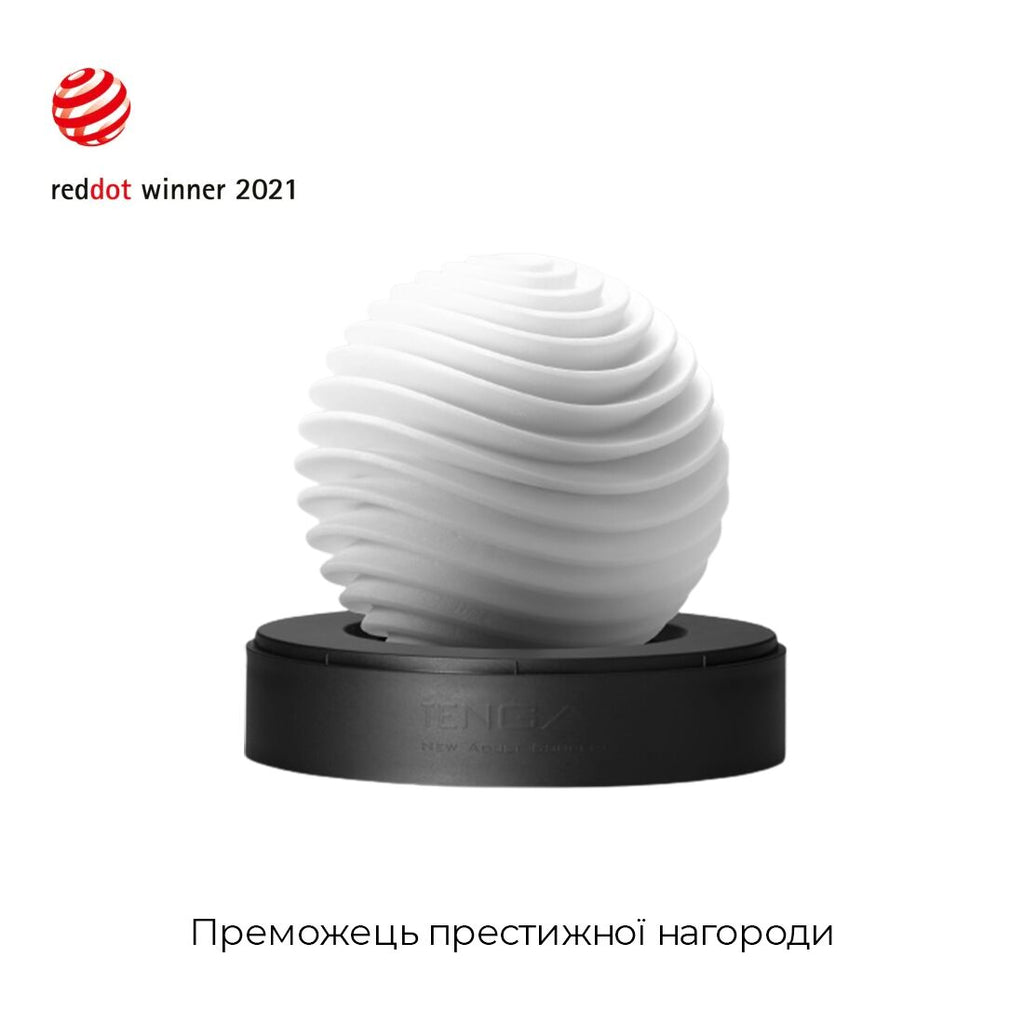 Мастурбатор Tenga Geo Aqua, новый материал, нежные волны, новый уровень развития Tenga Egg