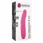 Вибратор Dorcel Real Vibration S Magenta 2.0, диаметр 3,7см, перезаряжаемый, для точки G