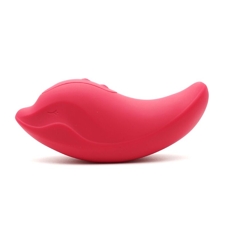 KISSTOY (Китай) Вібратор та кліторальний стимулятор KISTOY Heidi Red
