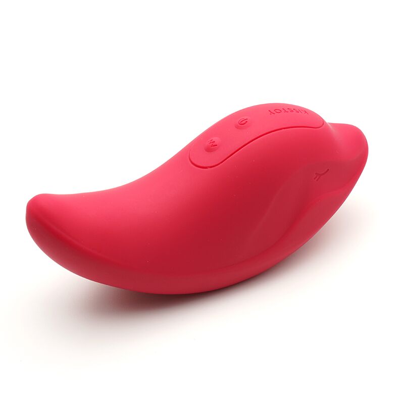 KISSTOY (Китай) Вібратор та кліторальний стимулятор KISTOY Heidi Red