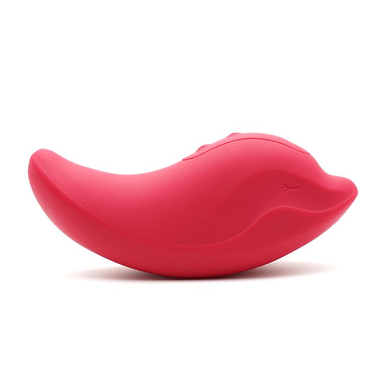 KISSTOY (Китай) Вібратор та кліторальний стимулятор KISTOY Heidi Red