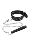 Fetish Tentation (Франція) Нашийник з повідцем Fetish Tentation Rivets and Leash