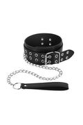 Fetish Tentation (Франція) Нашийник з повідцем Fetish Tentation Eyalets and Leash