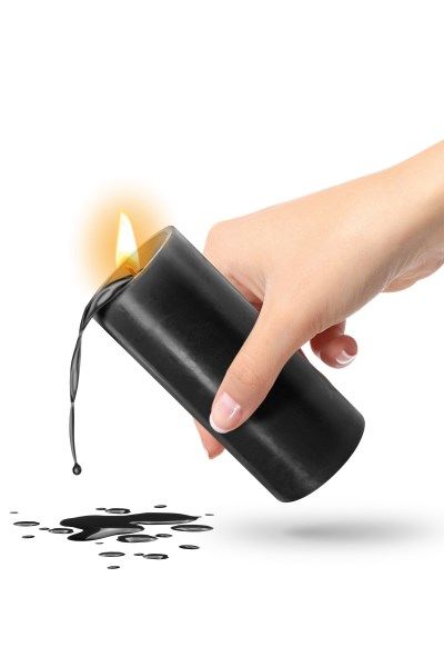 Fetish Tentation (Франція) БДСМ-свічка низькотемпературна Fetish Tentation SM Low Temperature Candle Black