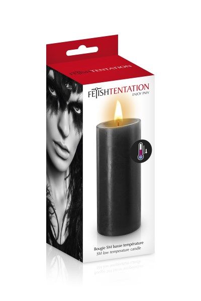 Fetish Tentation (Франція) БДСМ-свічка низькотемпературна Fetish Tentation SM Low Temperature Candle Black