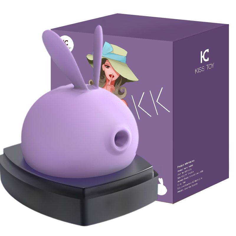 KISSTOY (Китай) Вакуумний стимулятор з вібрацією KISTOY Miss KK Purple
