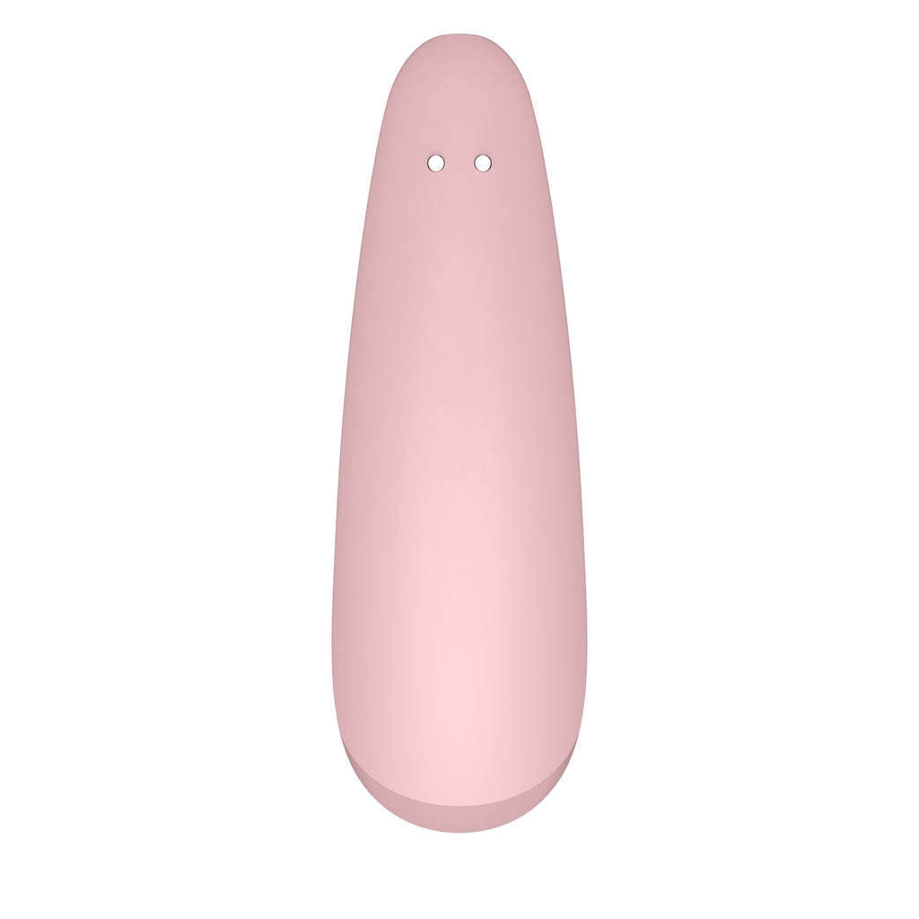 Вакуумний кліторальний стимулятор Satisfyer Curvy 2+ Pink з керуванням через інтернет