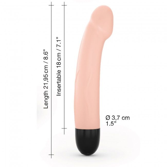Dorcel (Франція) Вібратор Dorcel Real Vibration M Flesh 2.0, діаметр 3,7см, перезаряджається, для точки G
