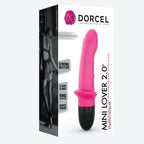 Вібратор Dorcel Mini Lover Magenta 2.0 перезаряджуваний, для точки G і масажу пр