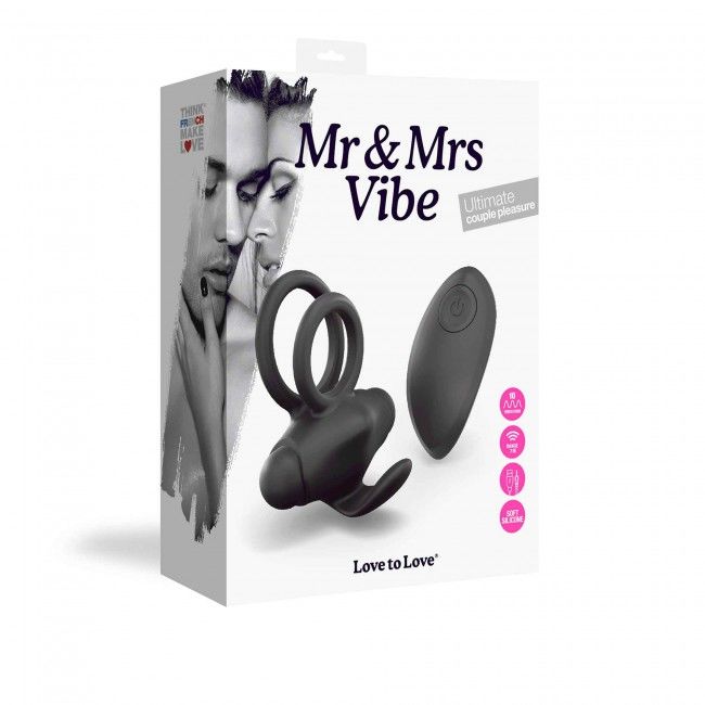 Love To Love (Франція) Ерекційне віброкільце Love To Love Mr & Mrs VIBE з пультом ДК