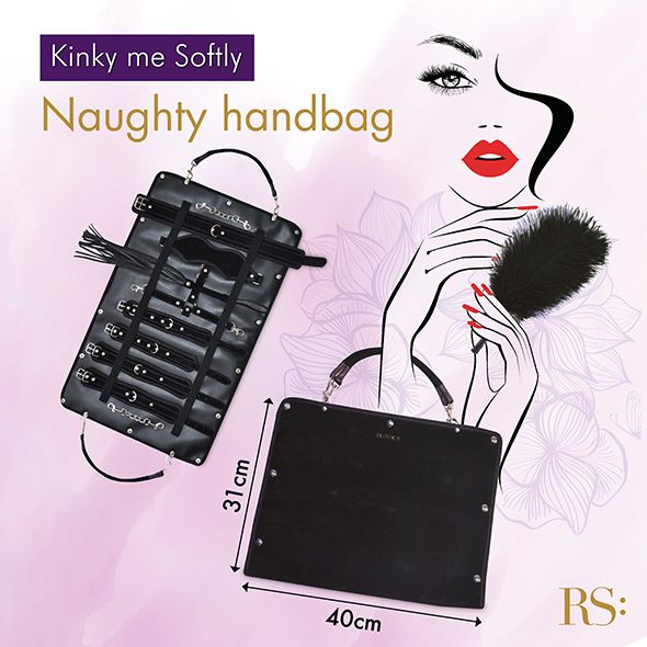 RIANNE S (Нідерланди) Подарунковий набір для BDSM RIANNE S — Kinky Me Softly Black: 8 предметів для задоволення