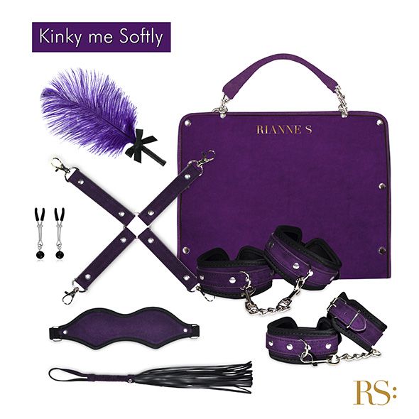 RIANNE S (Нідерланди) Подарунковий набір для BDSM RIANNE S — Kinky Me Softly Purple: 8 предметів для задоволення