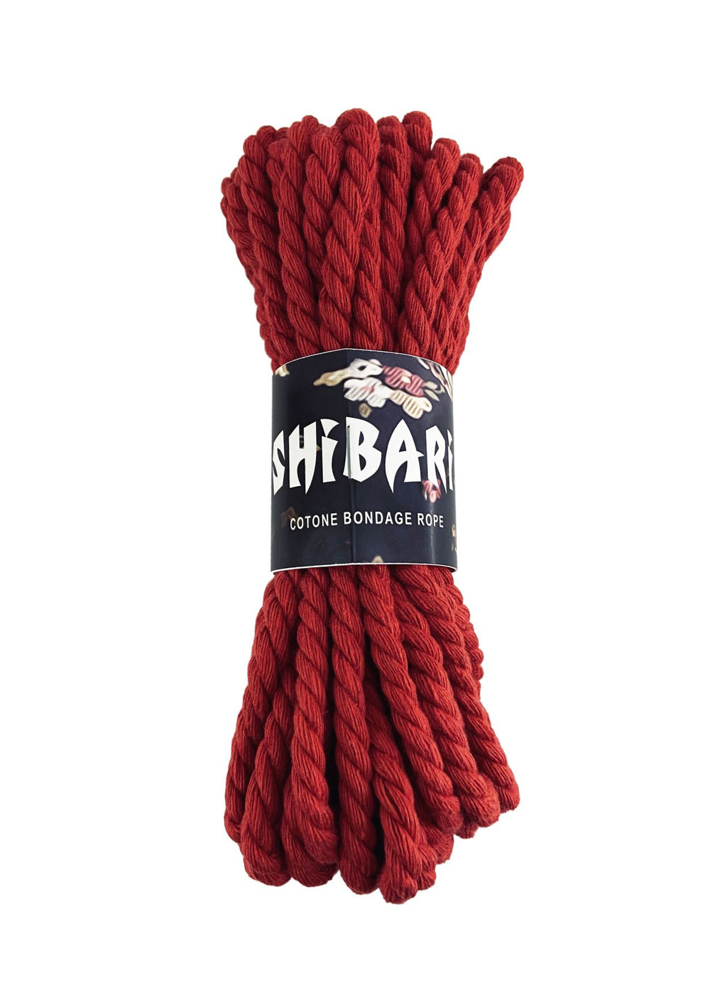 Feral Feelings (Україна) Бавовняна мотузка для шібарі Feral Feelings Shibari Rope, 8 м червона