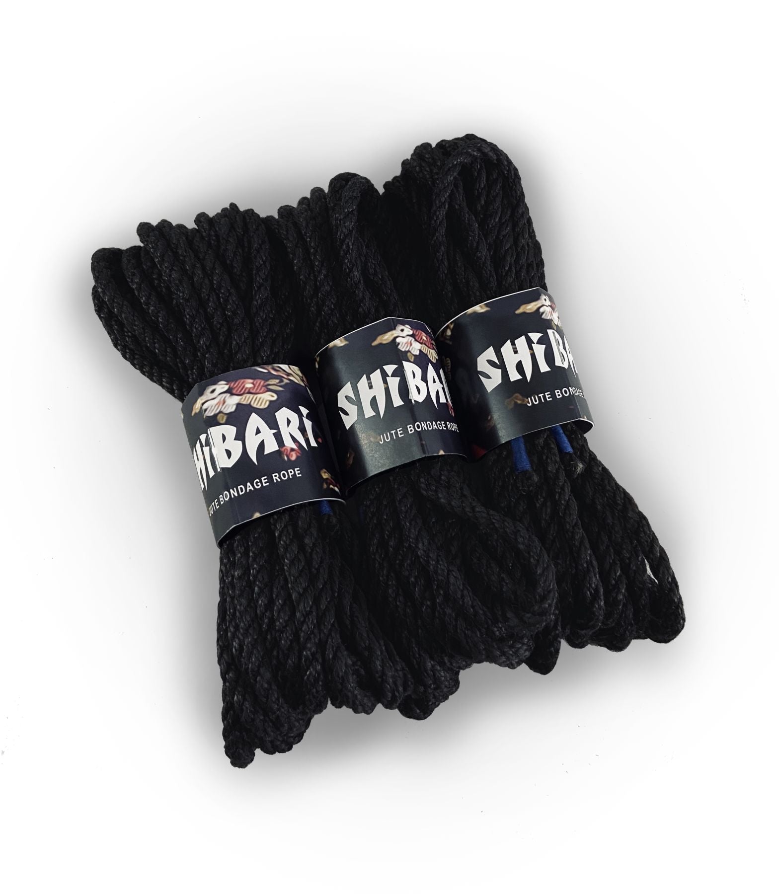 Feral Feelings (Україна) Джутова мотузка для Шибарі Feral Feelings Shibari Rope, 8 м чорна