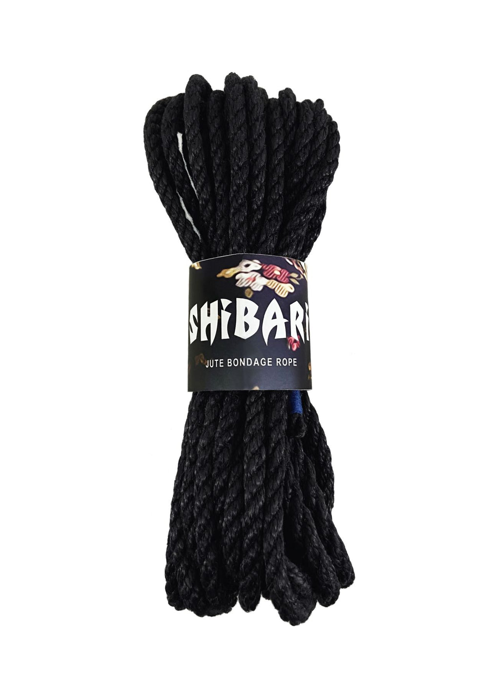 Feral Feelings (Україна) Джутова мотузка для Шибарі Feral Feelings Shibari Rope, 8 м чорна