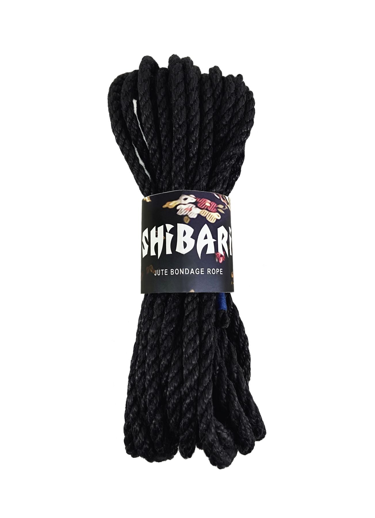 Feral Feelings (Україна) Джутова мотузка для Шибарі Feral Feelings Shibari Rope, 8 м чорна