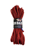 Feral Feelings (Україна) Джутова мотузка для шібарі Feral Feelings Shibari Rope, 8 м червона