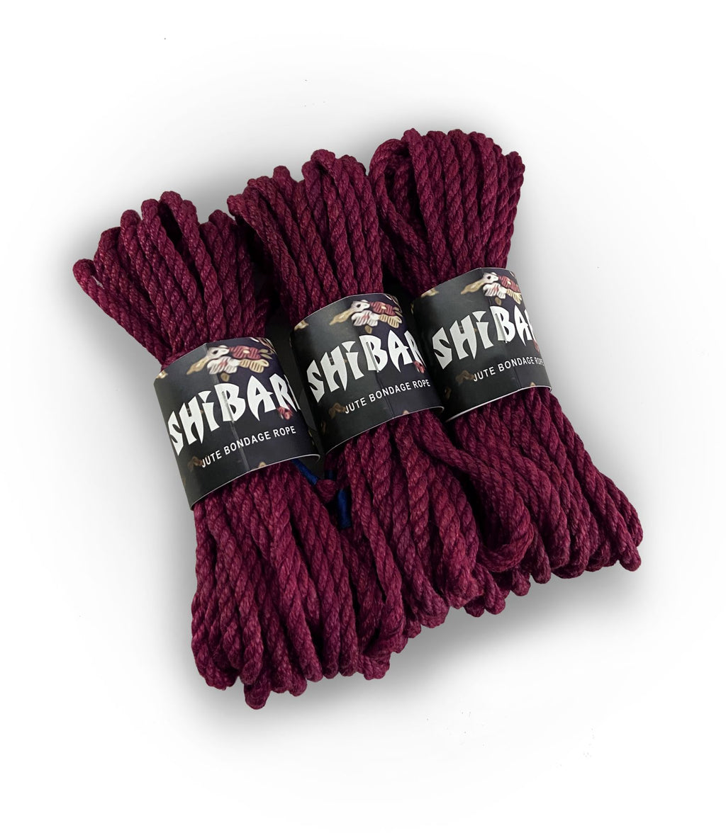 Feral Feelings (Україна) Джутова мотузка для шібарі Feral Feelings Shibari Rope, 8 м фіолетова