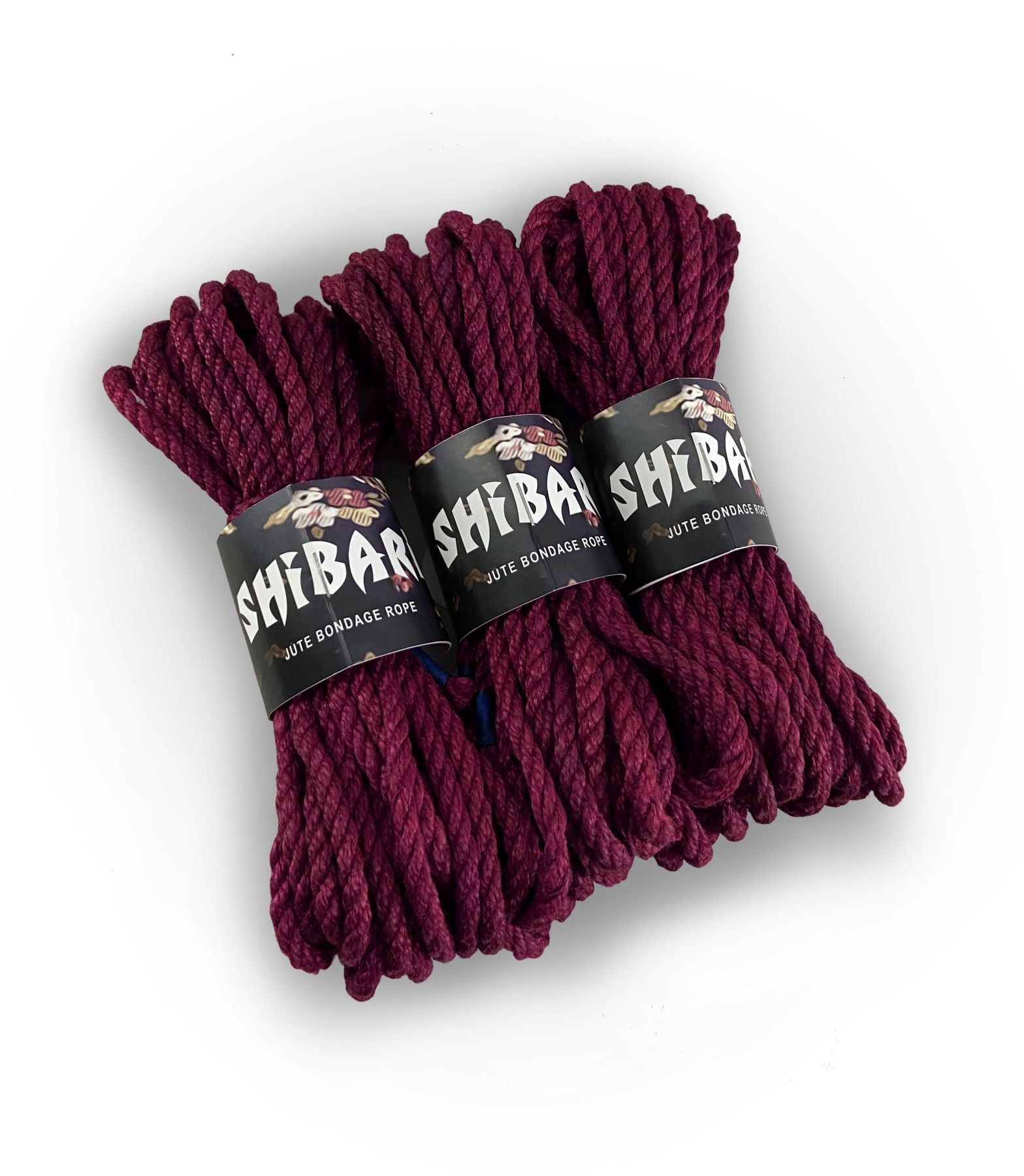 Feral Feelings (Україна) Джутова мотузка для шібарі Feral Feelings Shibari Rope, 8 м фіолетова