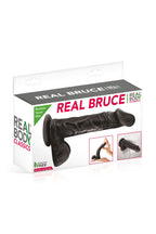 Фалоімітатор на присосці Real Body — Real Bruce, TPE, діаметр 4,2 см