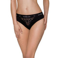 Passion (Польща) Трусики з широкою гумкою і мереживом Passion PS001 PANTIES S, black