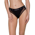 Passion (Польща) Трусики з прозорою вставкою Passion PS002 PANTIES M, black