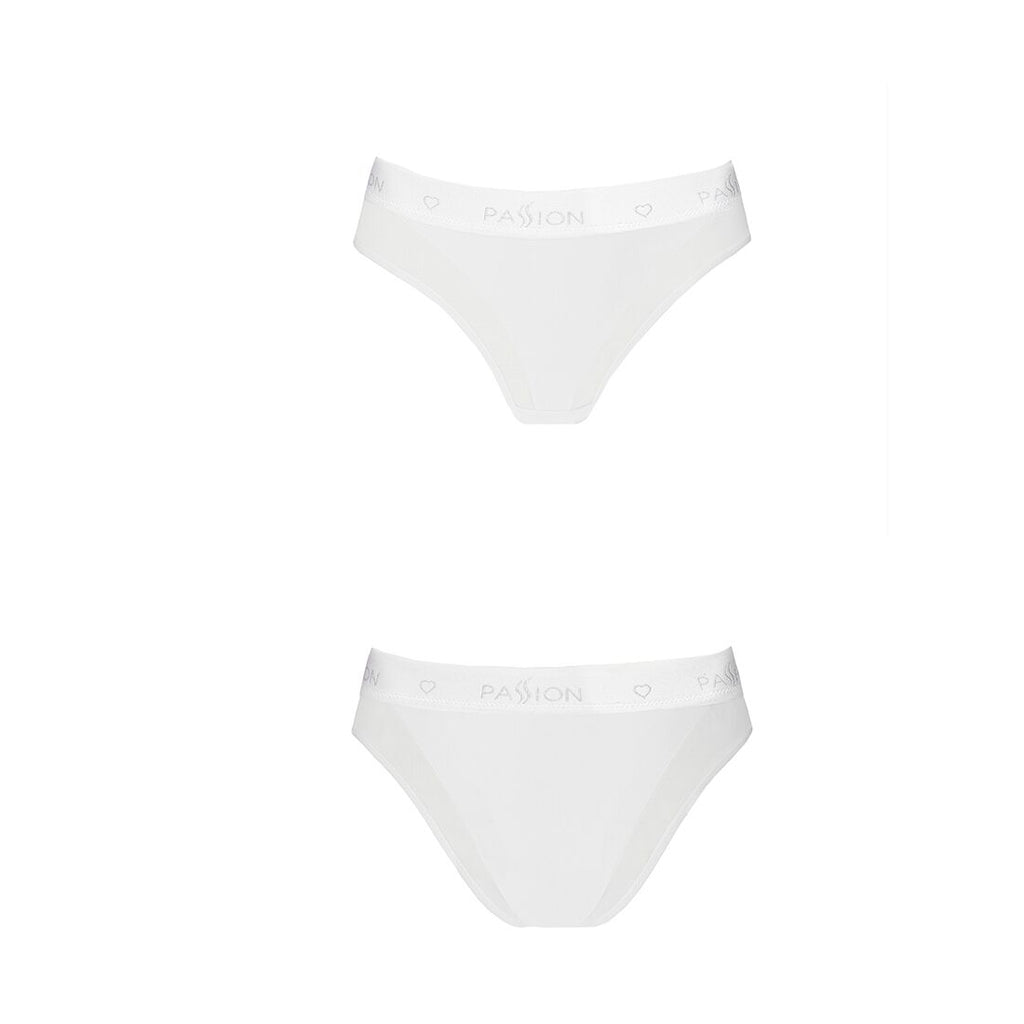 Passion (Польща) Трусики з прозорою вставкою Passion PS002 PANTIES S, white